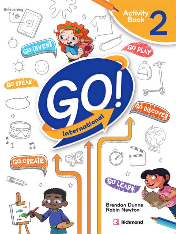 Imagen de GO! INTERNATIONAL 2 / STUDENT'S BOOK + ACTIVITY BOOK / RICHMOND