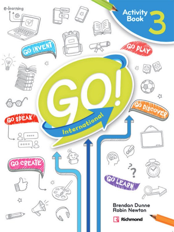 Imagen de GO! INTERNATIONAL 3 /  ACTIVITY BOOK / RICHMOND