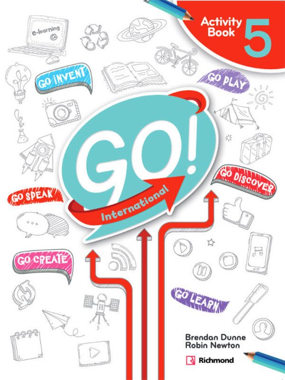 Imagen de GO! INTERNATIONAL 5 / STUDENT'S BOOK + ACTIVITY BOOK / RICHMOND