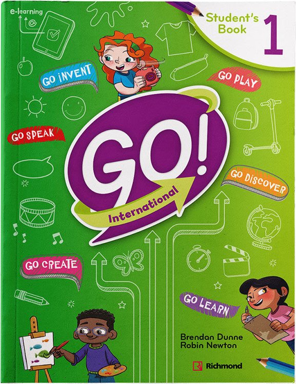 Imagen de GO! INTERNATIONAL 1 / STUDENT'S BOOK / RICHMOND