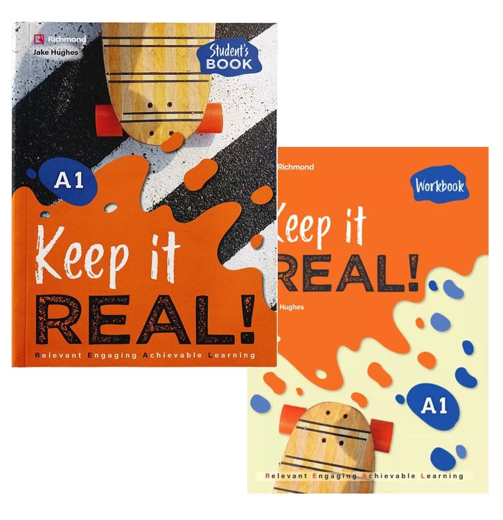 Imagen de KEEP IT REAL! A1 / STUDENT'S BOOK + WORKBOOK / RICHMOND