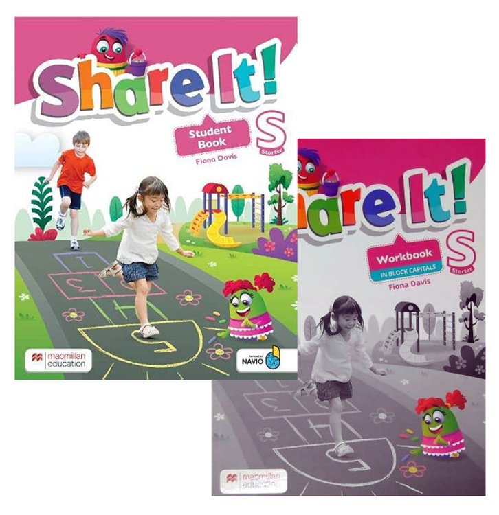 Imagen de SHARE IT! STARTER / STUDENT BOOK + SHARE BOOK + WORKBOOK / MACMILLAN
