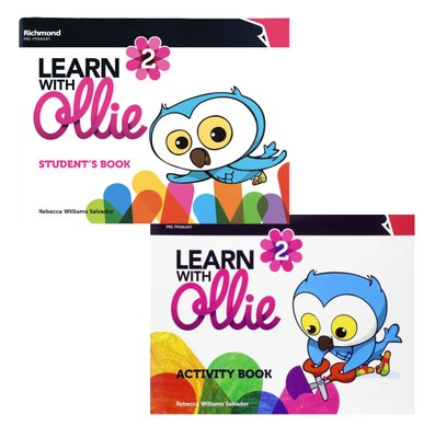 Imagen de LEARN WITH OLLIE 2 / STUDENT'S BOOK + ACTIVITY BOOK / RICHMOND
