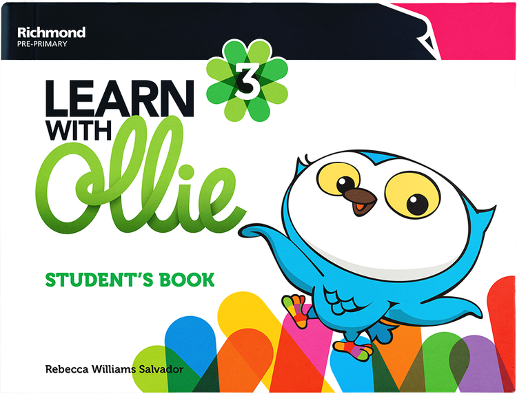 Imagen de LEARN WITH OLLIE 3 / STUDENT'S BOOK + ACTIVITY BOOK / RICHMOND