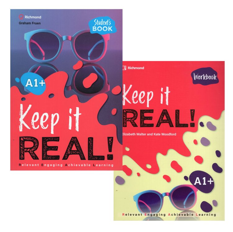 Imagen de KEEP IT REAL! A1+ / STUDENT'S BOOK + WORKBOOK / RICHMOND