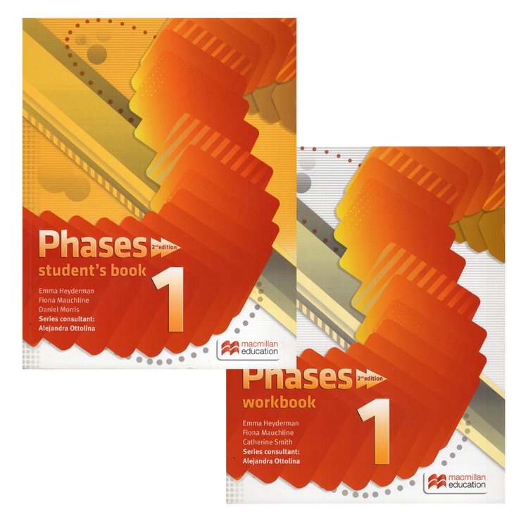 Imagen de PHASES 1 - STUDENT'S BOOK + WORKBOOK (2ND EDITION) / MACMILLAN