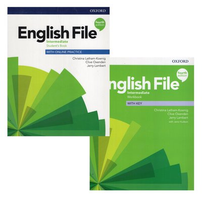 Imagen de ENGLISH FILE INTERMEDIATE - STUDENT'S BOOK + WORKBOOK (4 ED.) / OXFORD