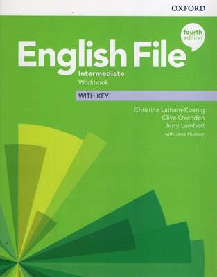 Imagen de ENGLISH FILE INTERMEDIATE - WORKBOOK WITH KEY (4 ED.) / OXFORD