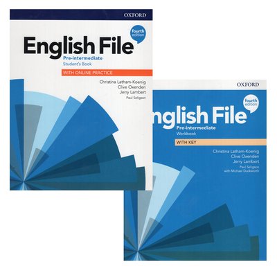 Imagen de English File Pre-intermediate - Student's Book & Workbook (4 ed.) / Oxford