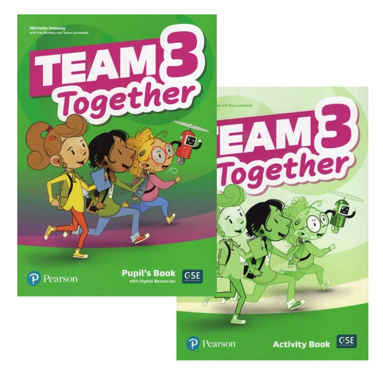 Imagen de TEAM TOGETHER 3 - PUPILS BOOK + ACTIVITY BOOK / PEARSON