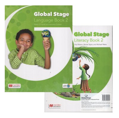 Imagen de GLOBAL STAGE 2 / LITERACY BOOK + LANGUAGE BOOK / MACMILLAN