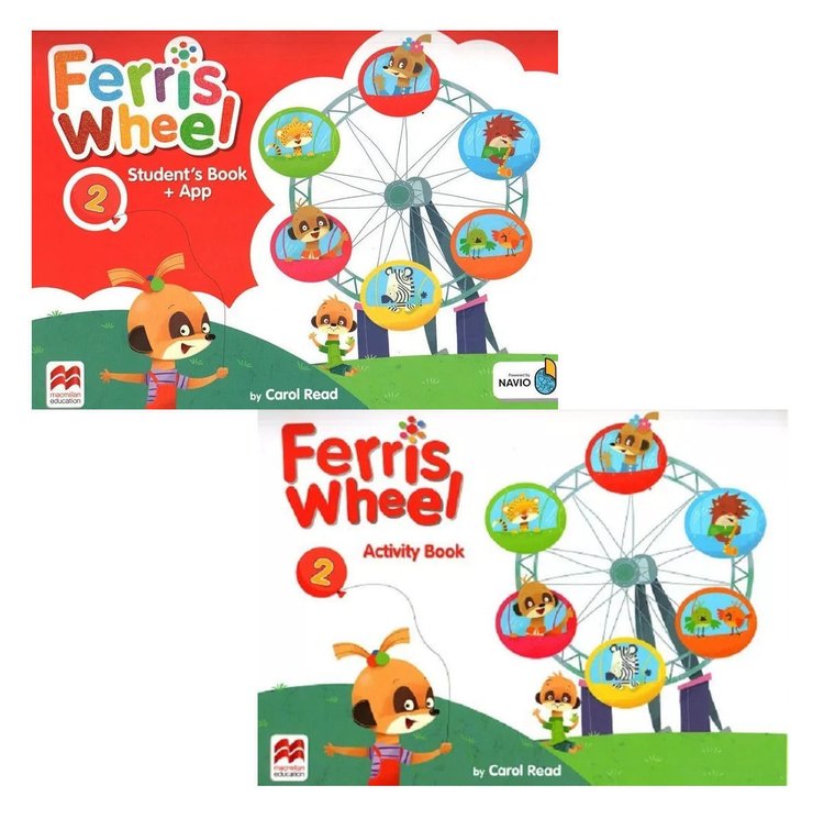 Imagen de FERRIS WHEEL 2 / STUDENT'S BOOK + ACTIVITY BOOK / MACMILLAN