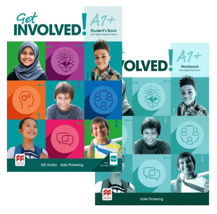 Imagen de GET INVOLVED! A1+ / STUDENT'S BOOK & WORKBOOK / MACMILLAN