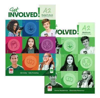 Imagen de GET INVOLVED! A2 / STUDENT'S BOOK & WORKBOOK / MACMILLAN