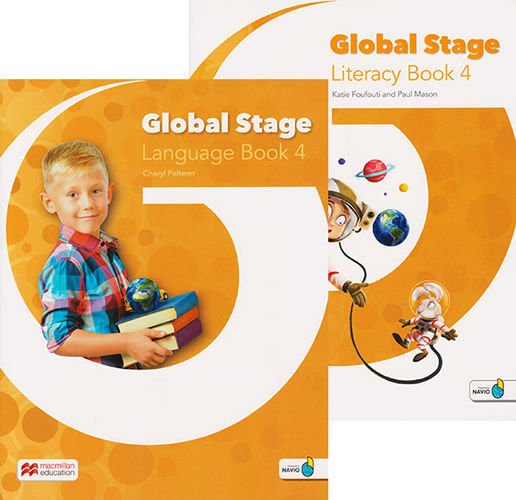 Imagen de GLOBAL STAGE 4 / LITERACY BOOK + LANGUAGE BOOK / MACMILLAN
