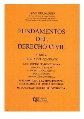 Imagen de Fundamentos Del Derecho Civil Tomo 6 - Jaime Berdaguer