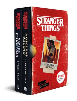 Imagen de ESTUCHE STRANGER THINGS / ADAM CHRISTOPHER