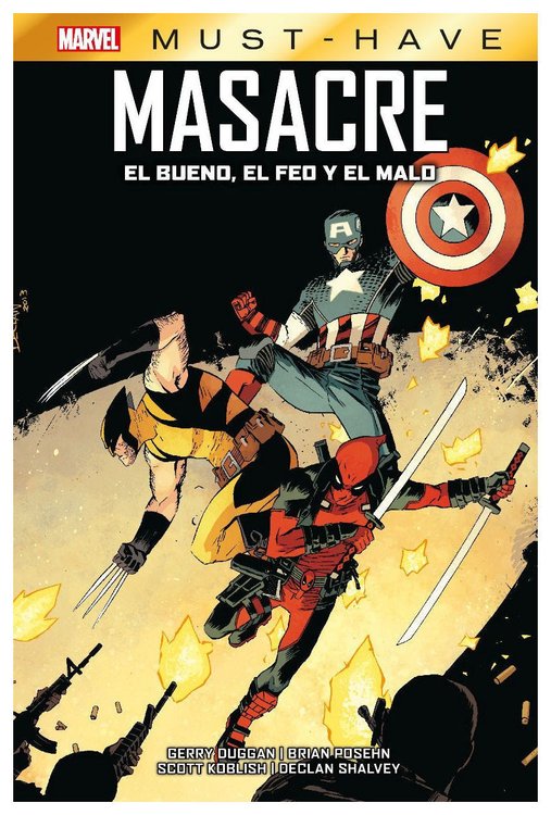 Imagen de MARVEL MUST-HAVE - MASACRE: EL BUENO, EL FEO Y EL MALO / PANINI