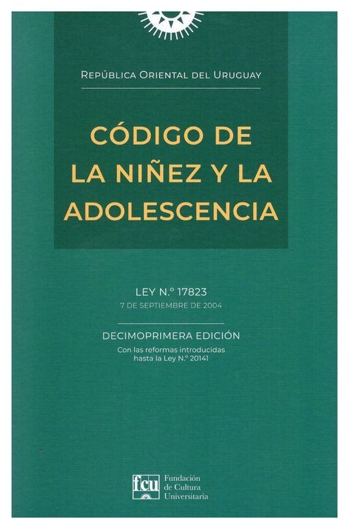 Imagen de Código De La Niñez Y La Adolescencia / Decimosegunda Edición
