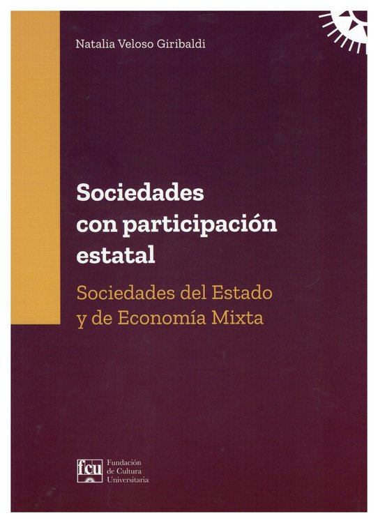 Imagen de SOCIEDADES CON PARTICIPACIÓN ESTATAL / NATALIA VELOSO GIRIBALDI