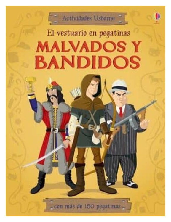 Imagen de MALVADOS Y BANDIDOS. VESTUARIO EN PEGATINAS