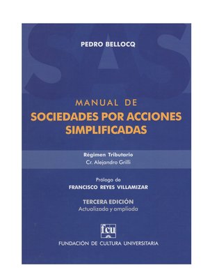 Imagen de Manual De Sociedades Por Acciones Simplificadas