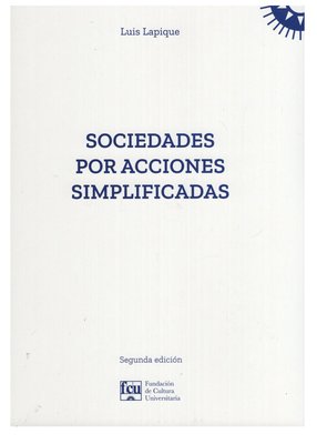 Imagen de Sociedades Por Acciones Simplificadas / Luis Lapique