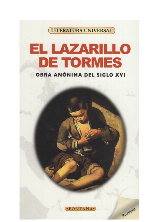 Imagen de EL LAZARILLO DE TORMES / ANONIMO