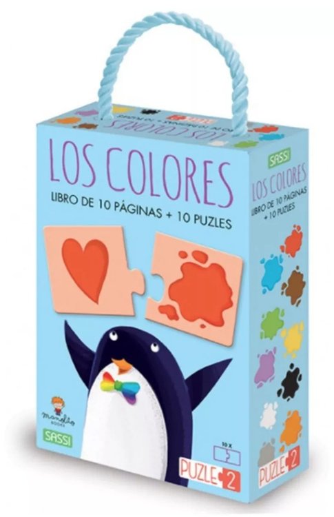 Imagen de Libro de 10 páginas +10 puzles / Los Colores