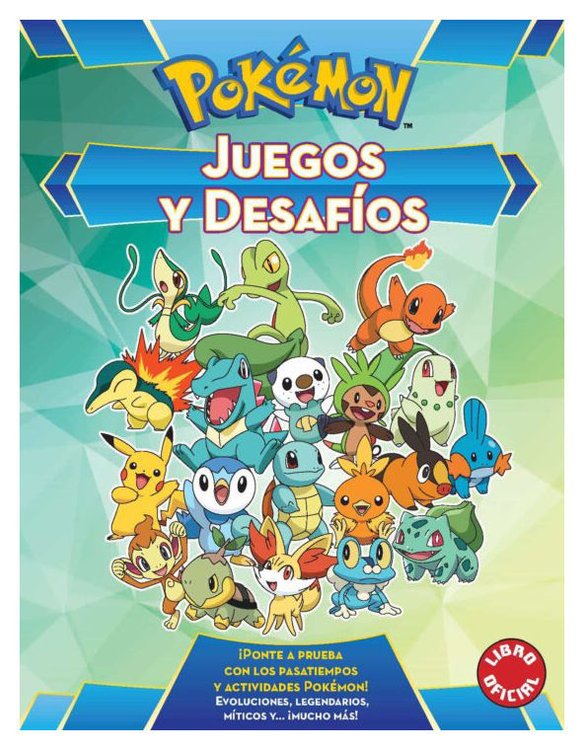 Imagen de JUEGOS Y DESAFÍOS POKÉMON (LIBRO OFICIAL) / MONTENA