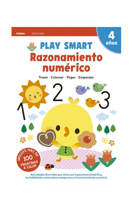 Imagen de PLAY SMART: RAZONAMIENTO NUMÉRICO (4 AÑOS)