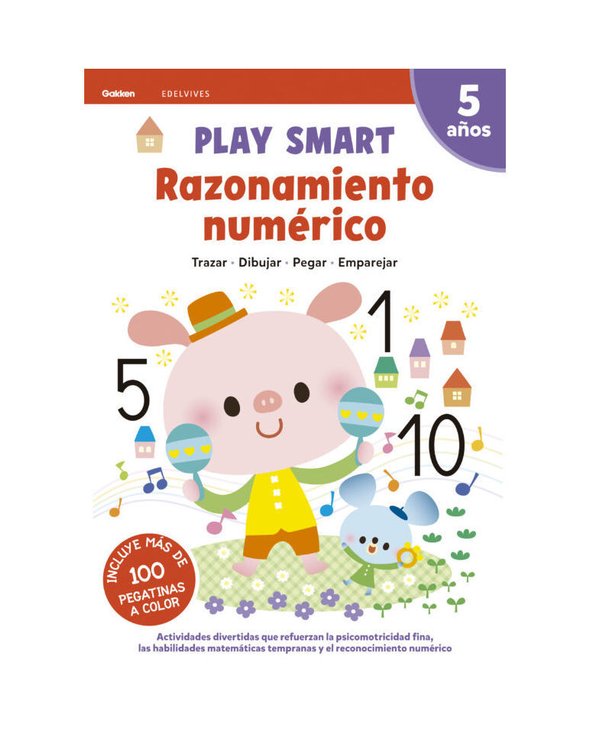 Imagen de PLAY SMART: RAZONAMIENTO NUMÉRICO (5 AÑOS)