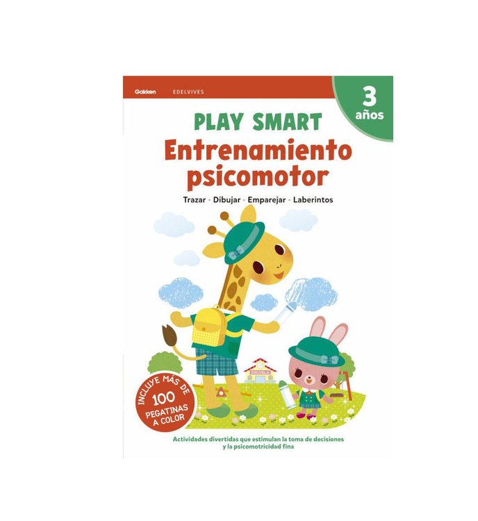 Imagen de PLAY SMART: ENTRENAMIENTO PSICOMOTOR (3 AÑOS)