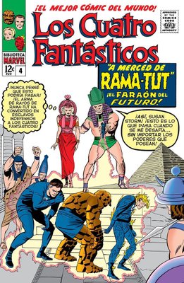 Imagen de BIBLIOTECA MARVEL: LOS 4 FANTASTICOS 04 (1963-1964) / JACK KIRBY