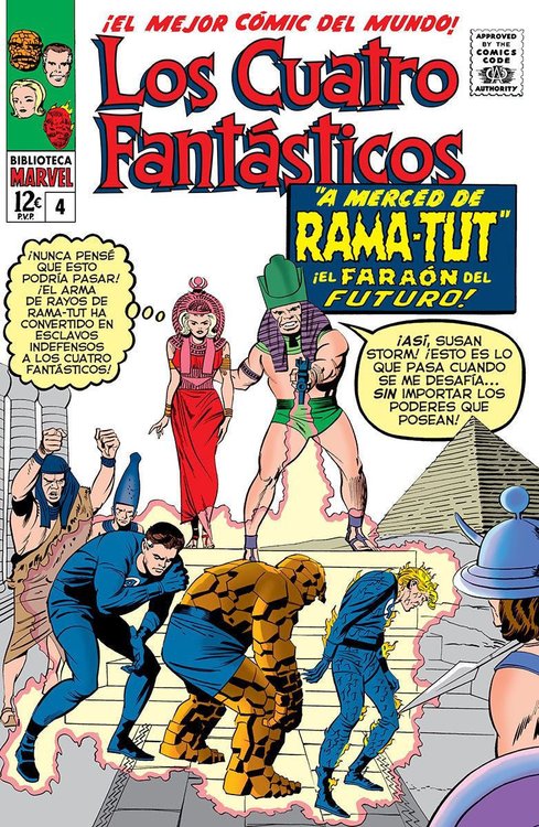Imagen de BIBLIOTECA MARVEL: LOS 4 FANTASTICOS 04 (1963-1964) / JACK KIRBY