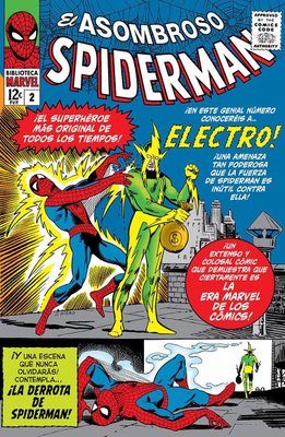 Imagen de BIBLIOTECA MARVEL: EL ASOMBROSO SPIDERMAN 2 / JACK KIRBY