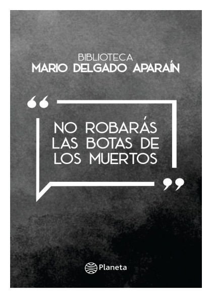 Imagen de No Robarás Las Botas De Los Muertos / Mario Delgado