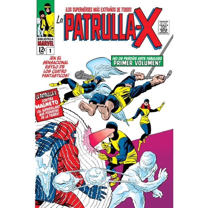 Imagen de BIBLIOTECA MARVEL: LA PATRULLA-X 01 (1963-64) / PANINI
