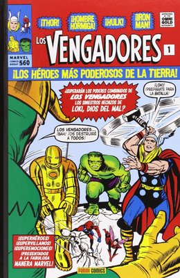 Imagen de BIBLIOTECA MARVEL: LOS VENGADORES 01 (1963-64) / PANINI