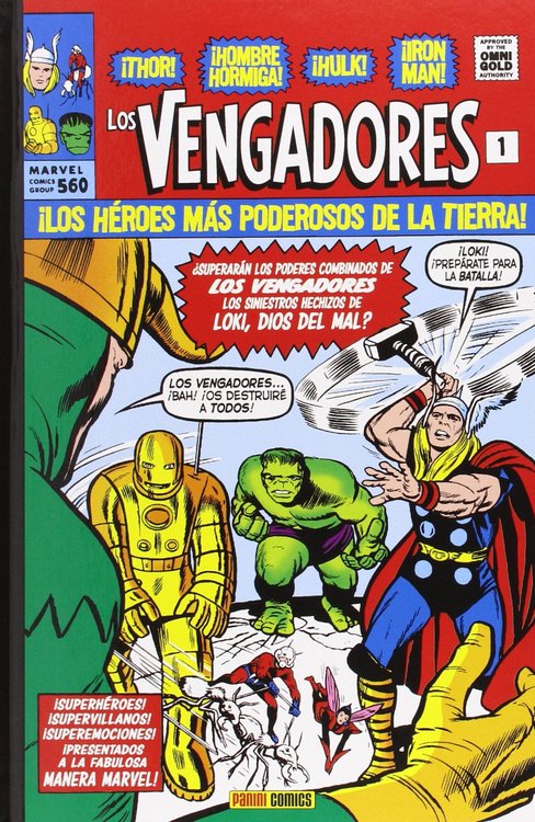 Imagen de BIBLIOTECA MARVEL: LOS VENGADORES 01 (1963-64) / PANINI