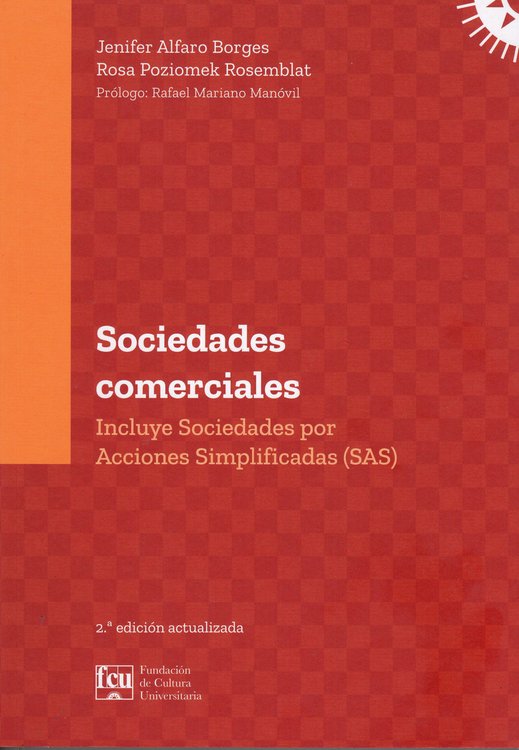 Imagen de Sociedades Comerciales / Jenifer Alfaro Borges / FCU