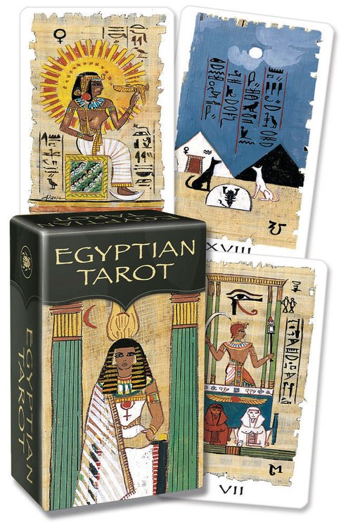 Imagen de MINI EGYPTIAN TAROT (78 CARTAS Y LIBRO GUÍA) / PIETRO ALLIGO