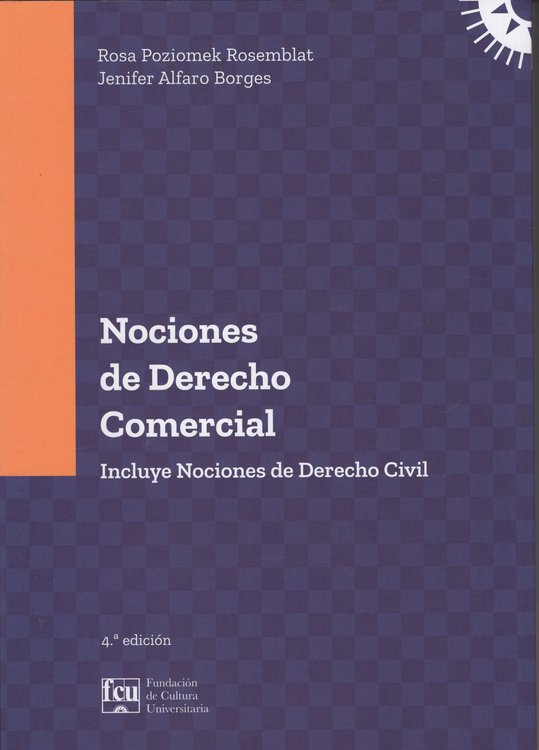 Imagen de Nociones De Derecho Comercial / Jenifer Alfaro Borges, Rosa Poziomek
