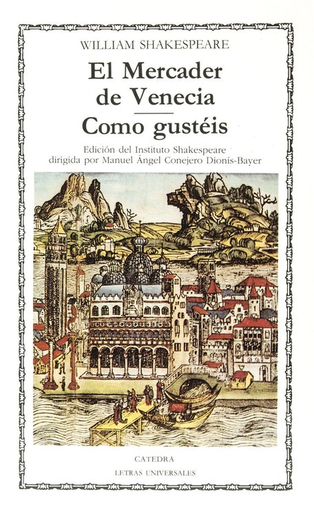 Imagen de El Mercader de Venecia / William Shakespeare - Catedra