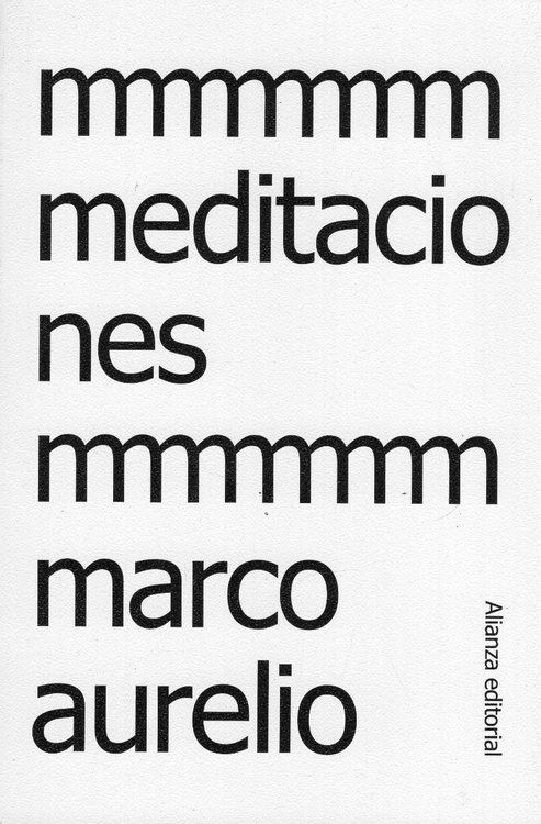 Imagen de Meditaciones / Marco Aurelio (Alianza Editorial)