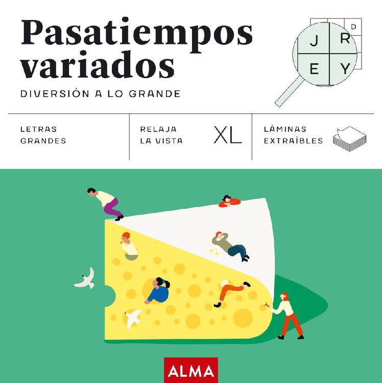Imagen de PASATIEMPOS VARIADOS XL - DIVERSIÓN A LO GRANDE / ALMA
