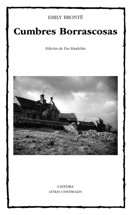 Imagen de CUMBRES BORRASCOSAS / EMILY BRONTË - CÁTEDRA
