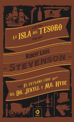 Imagen de LA ISLA DEL TESORO - DR. JEKYLL Y MR. HYDE (edimat) / ROBERT LOUIS STEVENSON