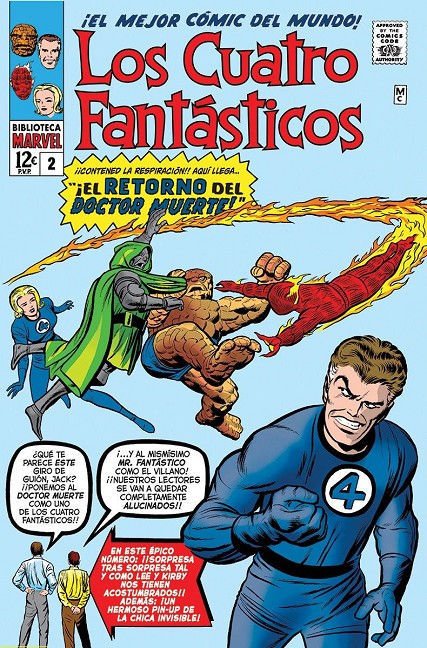 Imagen de BIBLIOTECA MARVEL: LOS 4 FANTASTICOS 02 - 1962 A 1963 / PANINI