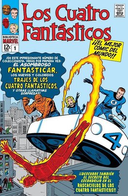 Imagen de BIBLIOTECA MARVEL: LOS 4 FANTÁSTICOS  01 -1961 A 1962 / PANINI